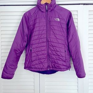 North face ski jacket, gently worn. Great alone or under ski shell.